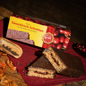 Sauerkirschschnitten