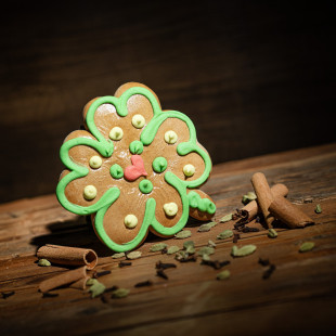 Pfefferkuchen - Kleeblatt