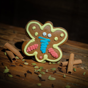 Pfefferkuchen - Schmetterling