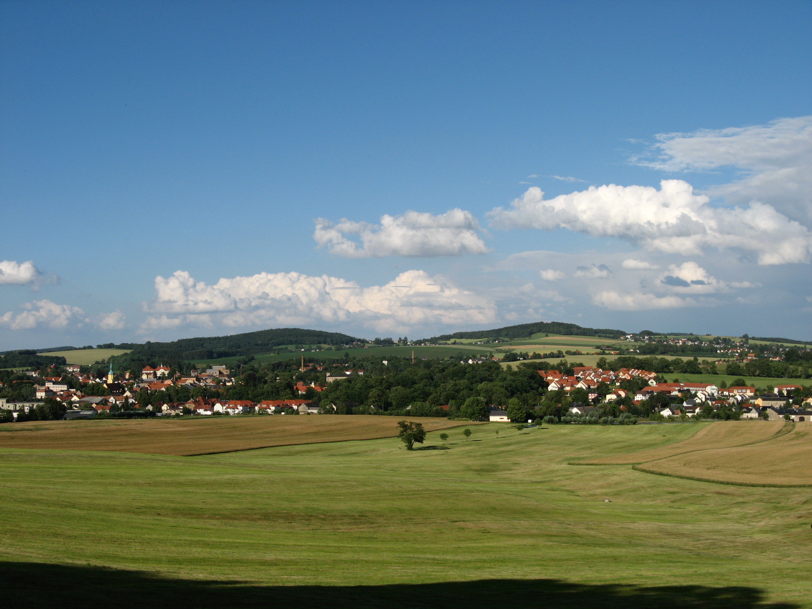 Landschaft von Pulsnitz