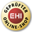 Gütesiegel EHI Geprüfter Online-Shop